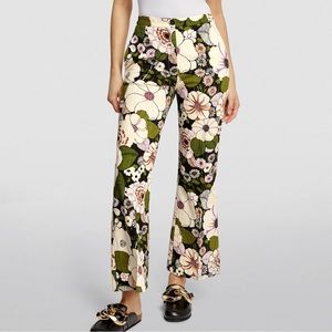 MAJE | Flower Power Cropped Trousers